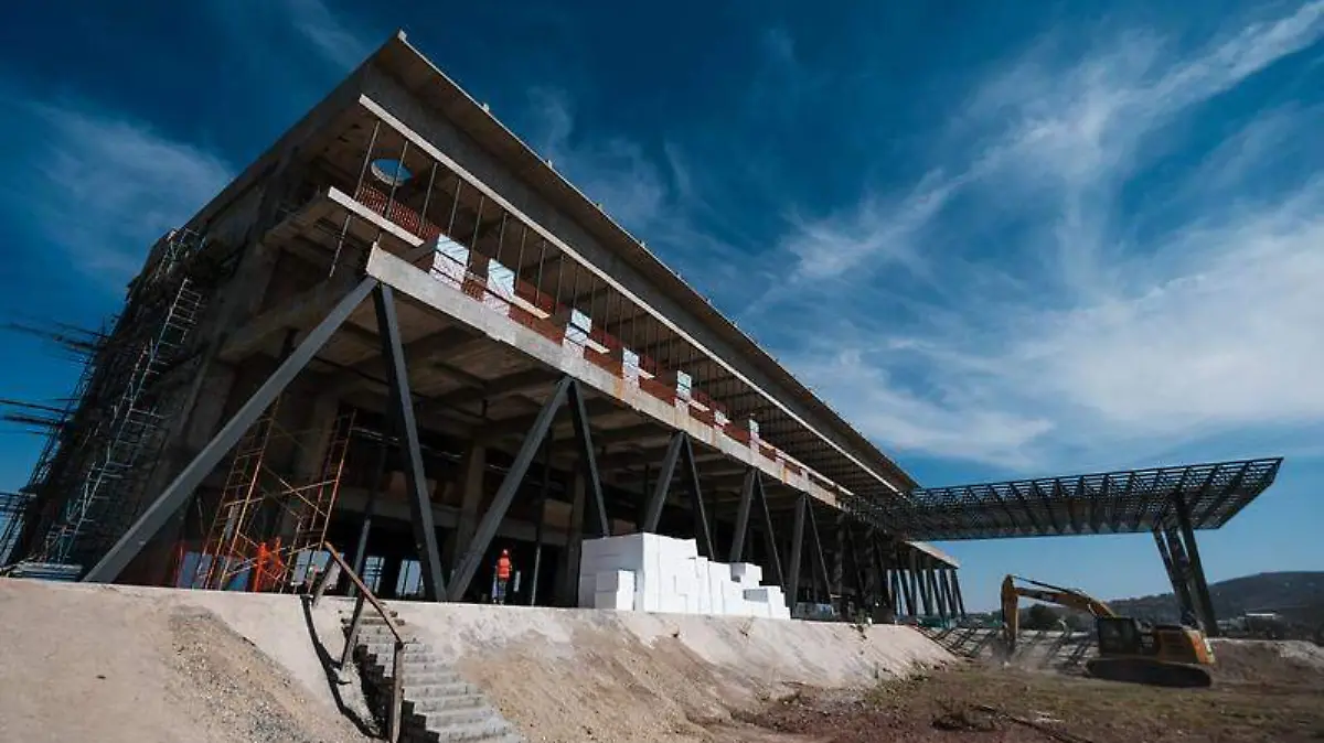 Hospital Civil de Oriente en construcción